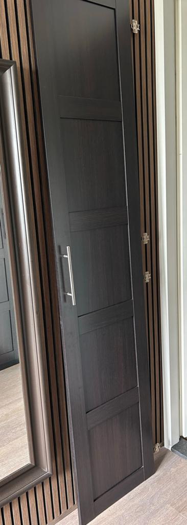 2x IKEA Pax kastdeuren - donkerbruin - 236 cm hoog, Ophalen, Minder dan 50 cm, Gebruikt, 200 cm of meer