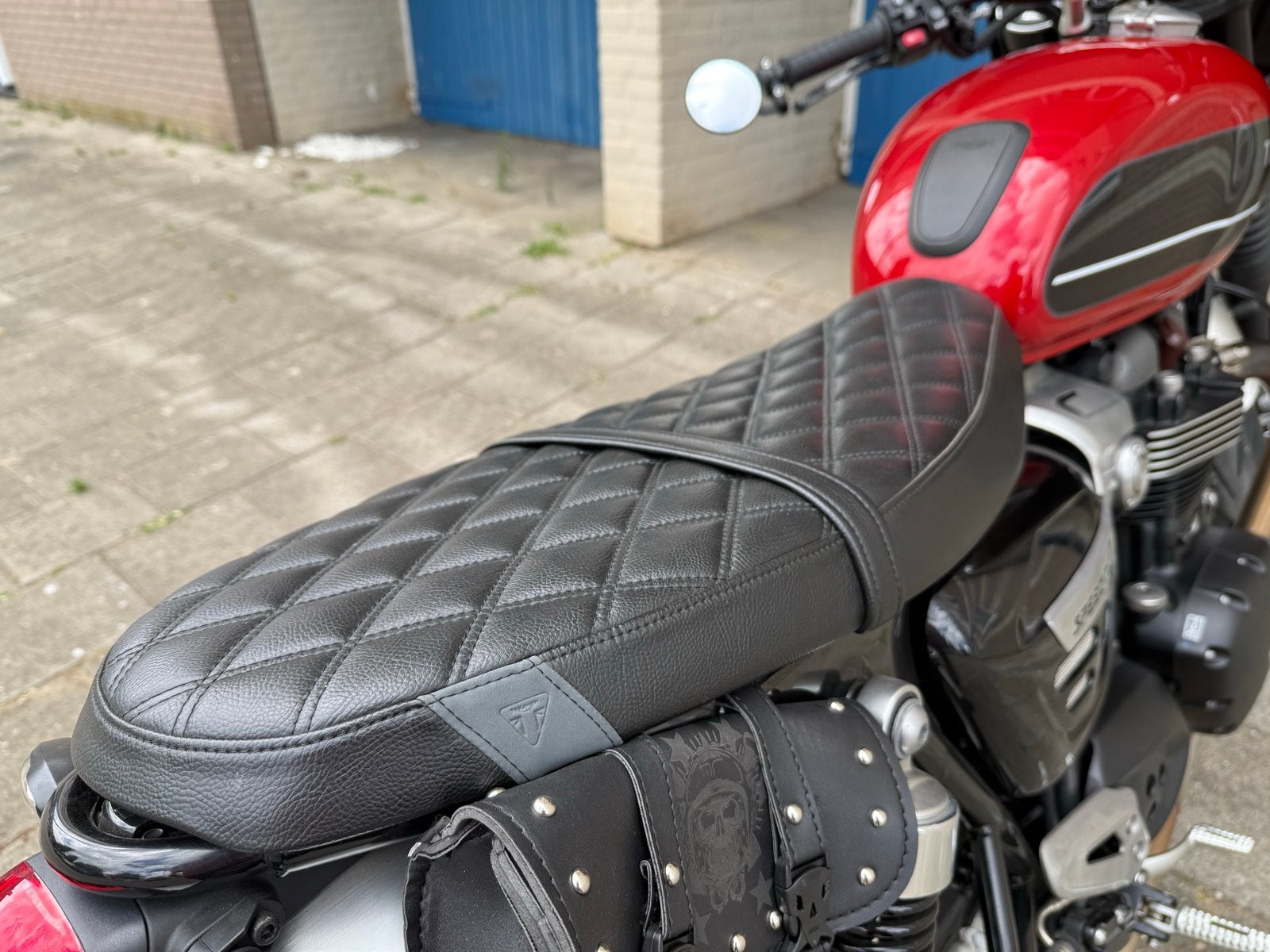 Triumph Comfort Zadel, Ophalen of Verzenden, Gebruikt