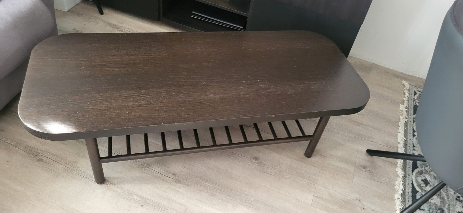 salontafel 140 cm 60 cm, Ophalen of Verzenden, Rechthoekig, 50 tot 75 cm