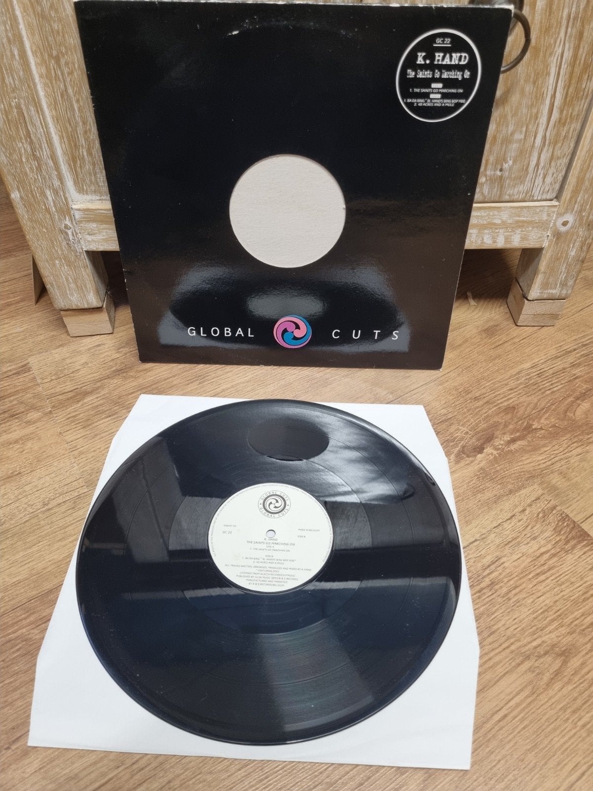 12"K. Hand* ‎– The Saints Go Marching On, Cd's en Dvd's, Vinyl | Dance en House, Ophalen of Verzenden, Zo goed als nieuw, Overige formaten