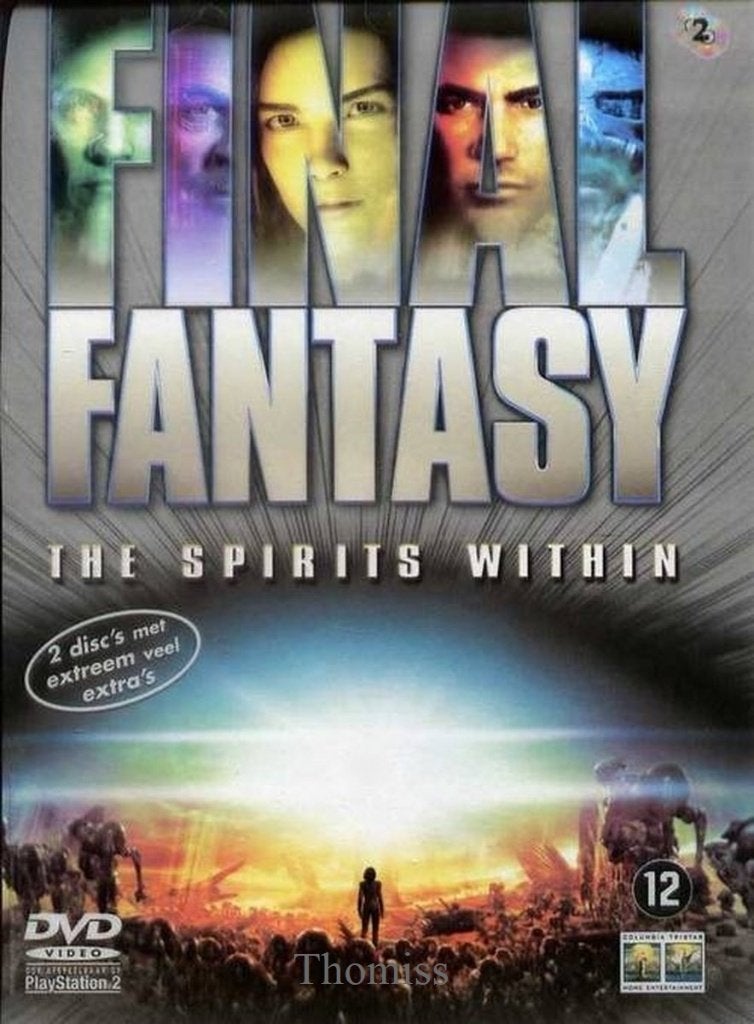 FANTASIE, 3 DVD’S FILM “FINAL FANTASY”, Cd's en Dvd's, Dvd's | Science Fiction en Fantasy, Gebruikt, Fantasy, Inclusief doosje