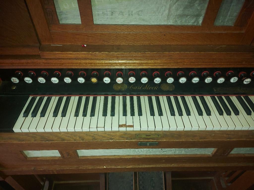 Piano, Muziek en Instrumenten, Ophalen, Gebruikt, 2 klavieren, Orgel