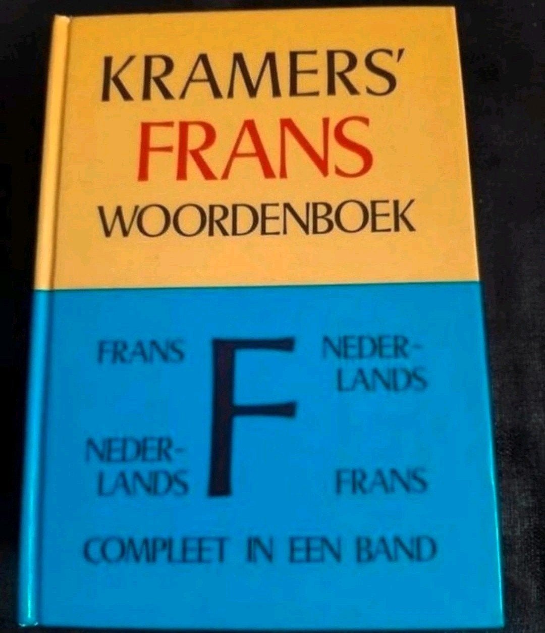 Frans woordenboek kramers' (hardcover) compleet in een band, Boeken, Woordenboeken, Frans, Ophalen of Verzenden, Zo goed als nieuw