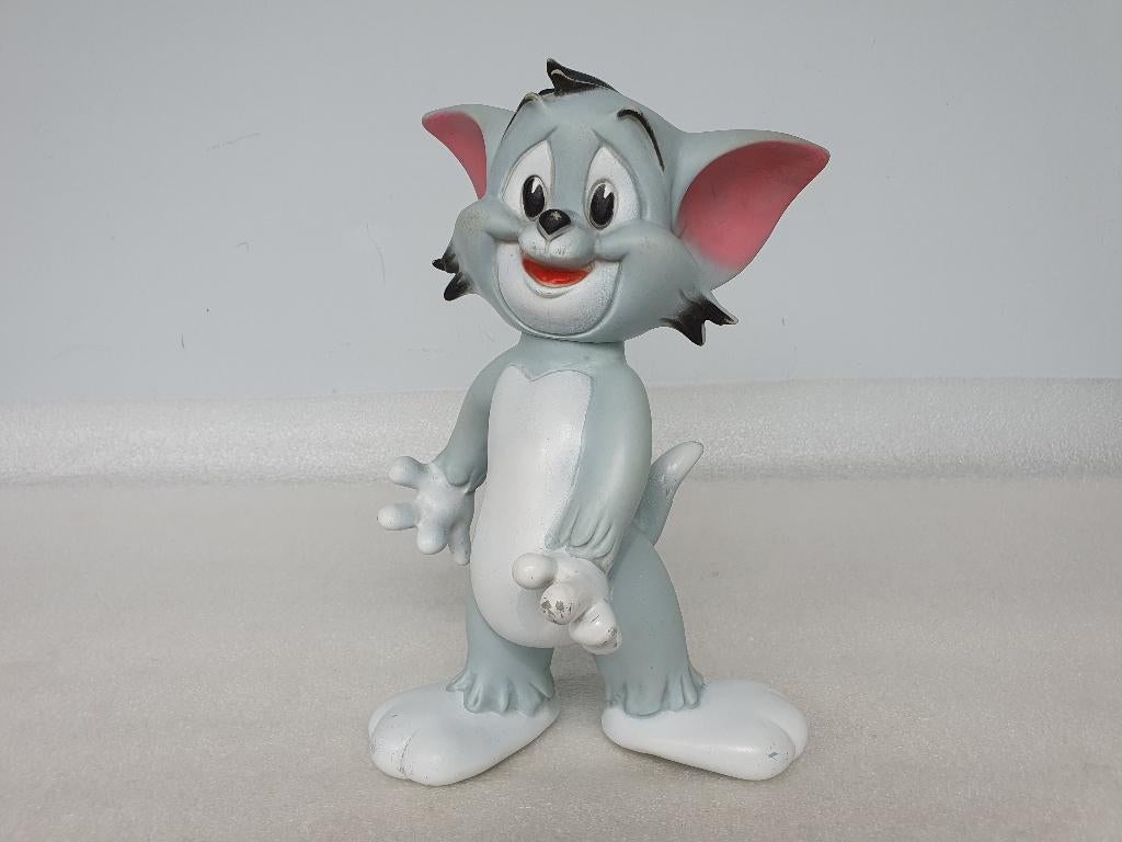Tom & Jerry: pieper Tom ca. 26 cm (Ledra, made in Italy), Verzamelen, Ophalen of Verzenden, Gebruikt