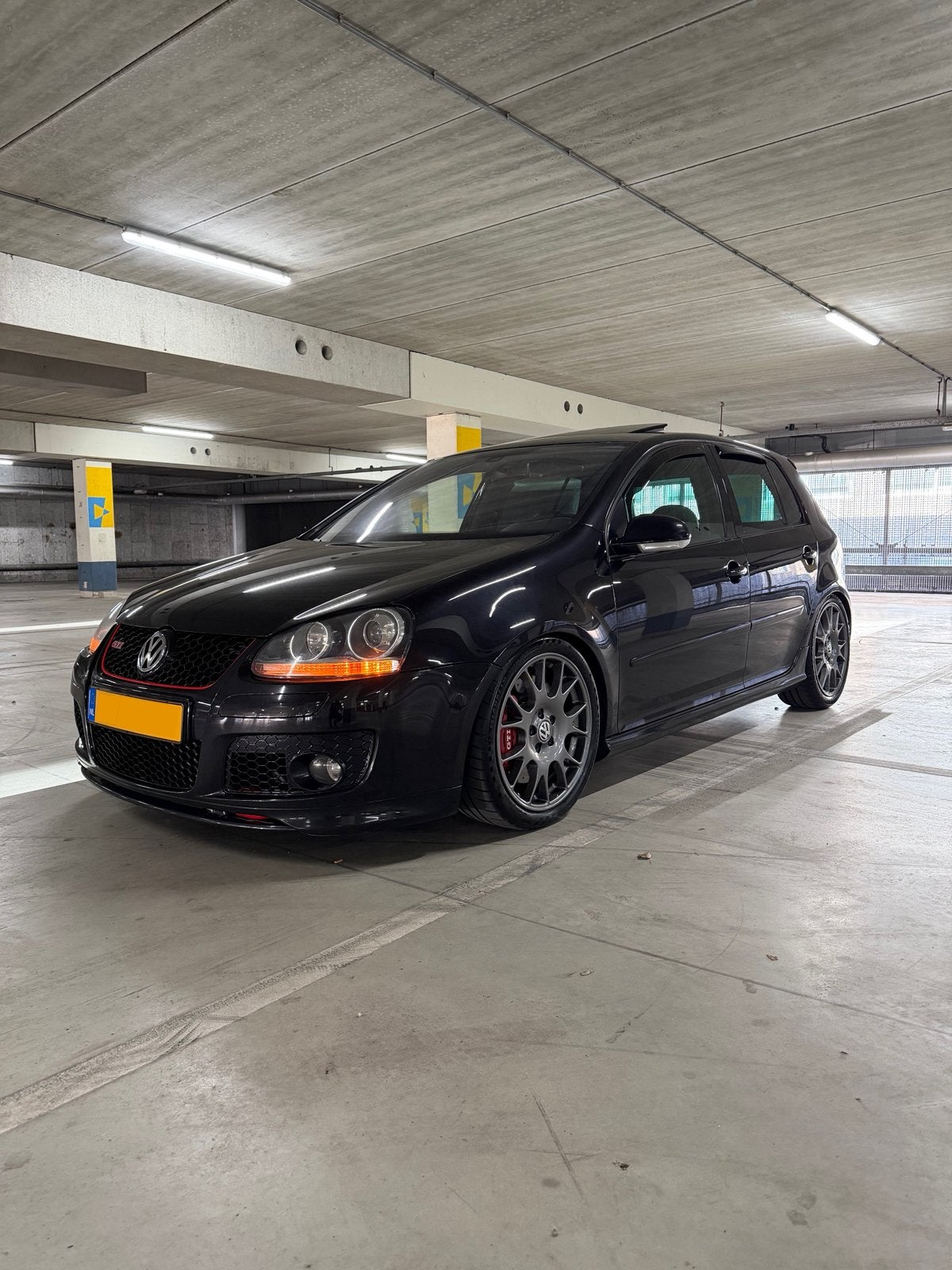 VW GOLF 5 GTI EDITION 30 | 450+ PK | BUILD ENGINE | BBS, Auto's, Zwart, 4 cilinders, 1984 cc, Leder en Stof