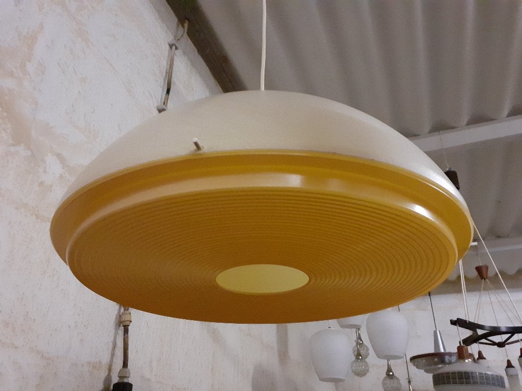 Hanglamp '60s ( Retro/Vintage/Design ), Ophalen, Gebruikt, Kunststof, Vintage