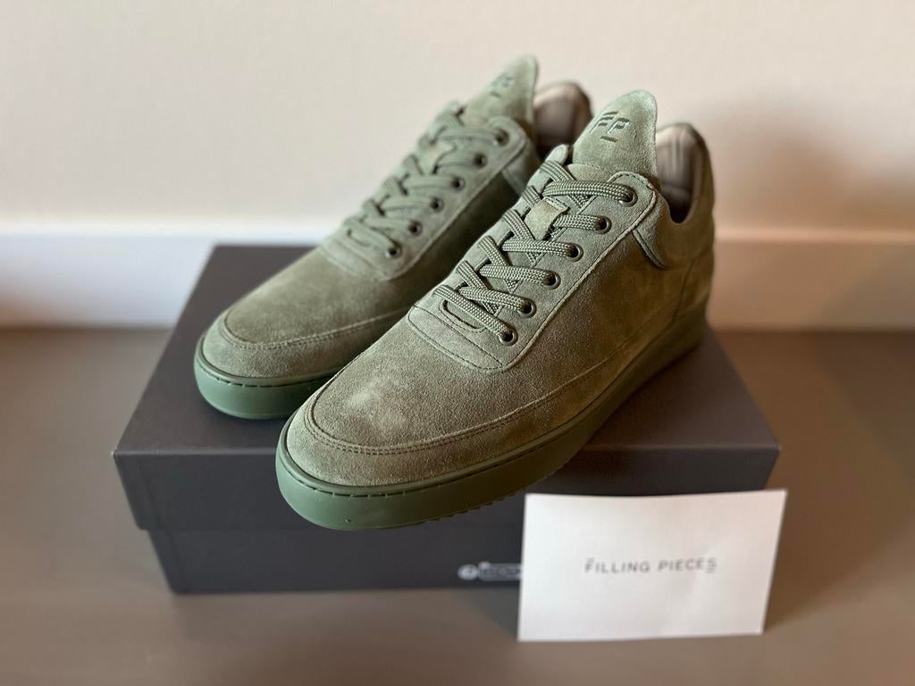 Filling Pieces Low Top Ripple Sneakers Groen Maat 43 NIEUW, Kleding | Heren, Schoenen, Overige kleuren, Nieuw, Ophalen of Verzenden
