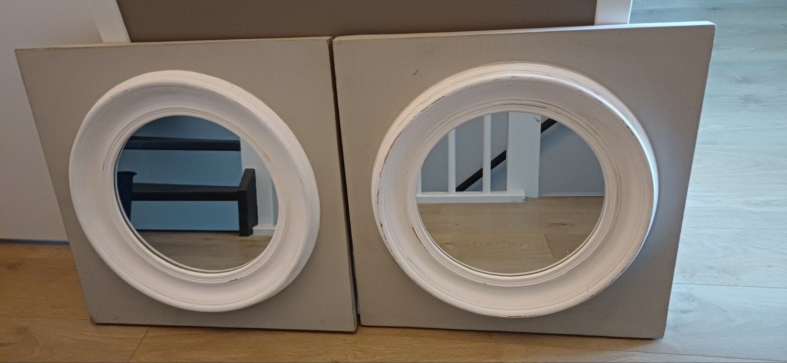 twee spiegels van riviera maison, Huis en Inrichting, Ophalen, Minder dan 50 cm, Zo goed als nieuw, Minder dan 100 cm