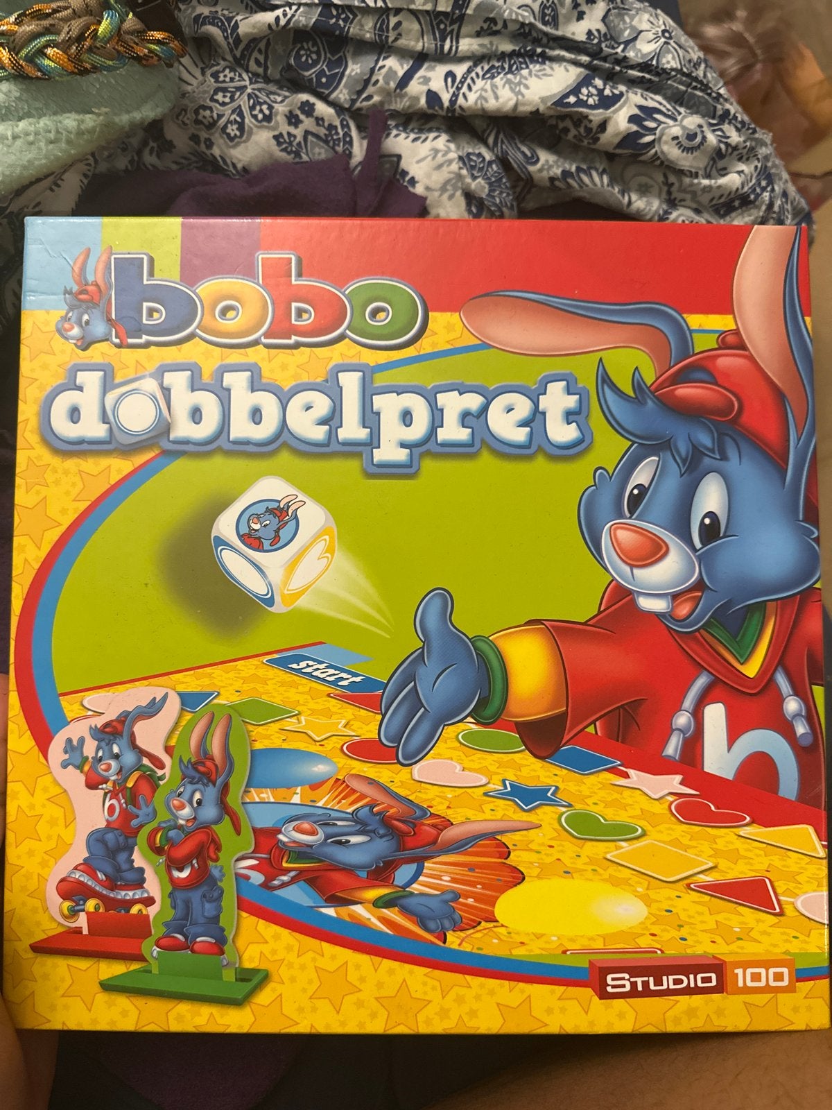 Bobo Dobbelpret bordspel - Studio 100, Vijf spelers of meer, Ophalen, Gebruikt