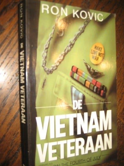 Ron kovic / de vietnam veteraan, Ophalen of Verzenden, Zo goed als nieuw, Algemeen, 1945 tot heden