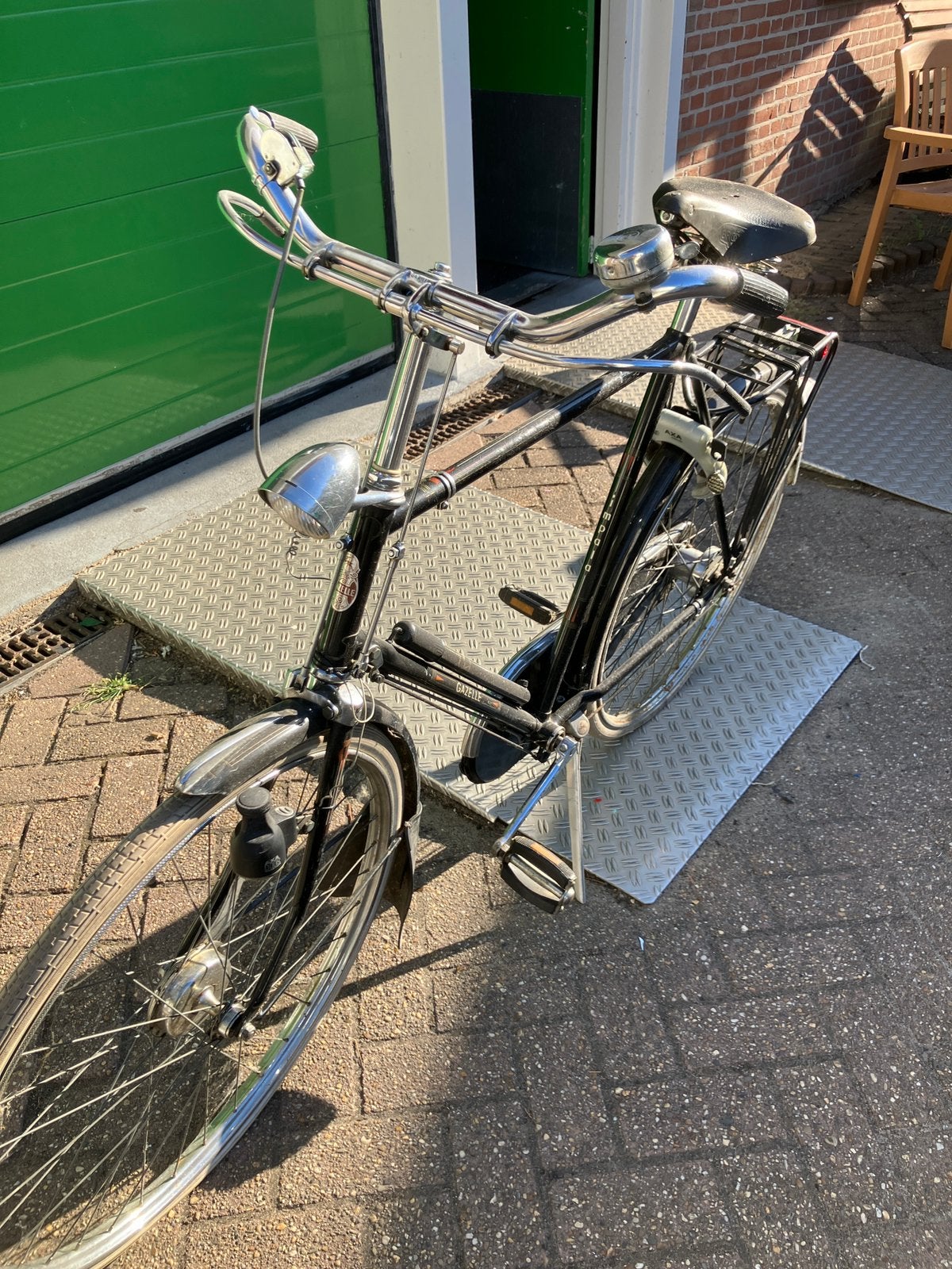 Gazelle oldtimer in originele staat 58cm, 55 tot 59 cm, Ophalen, Trommelrem