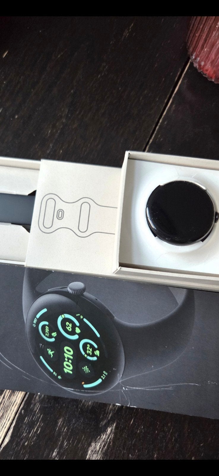 Google Pixel Watch 3 45MM LTE , NIEUW  !, Sieraden, Tassen en Uiterlijk, Ophalen, Zwart, Conditie, Waterdicht