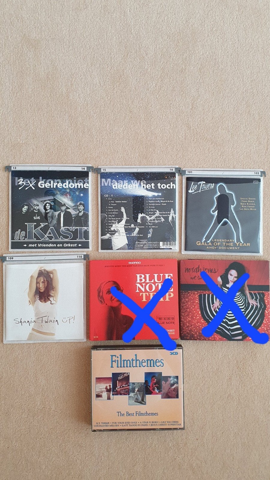 C.D.'s uitzoeken: verschillende originele dubbel C.D.'s, Ophalen of Verzenden, Zo goed als nieuw
