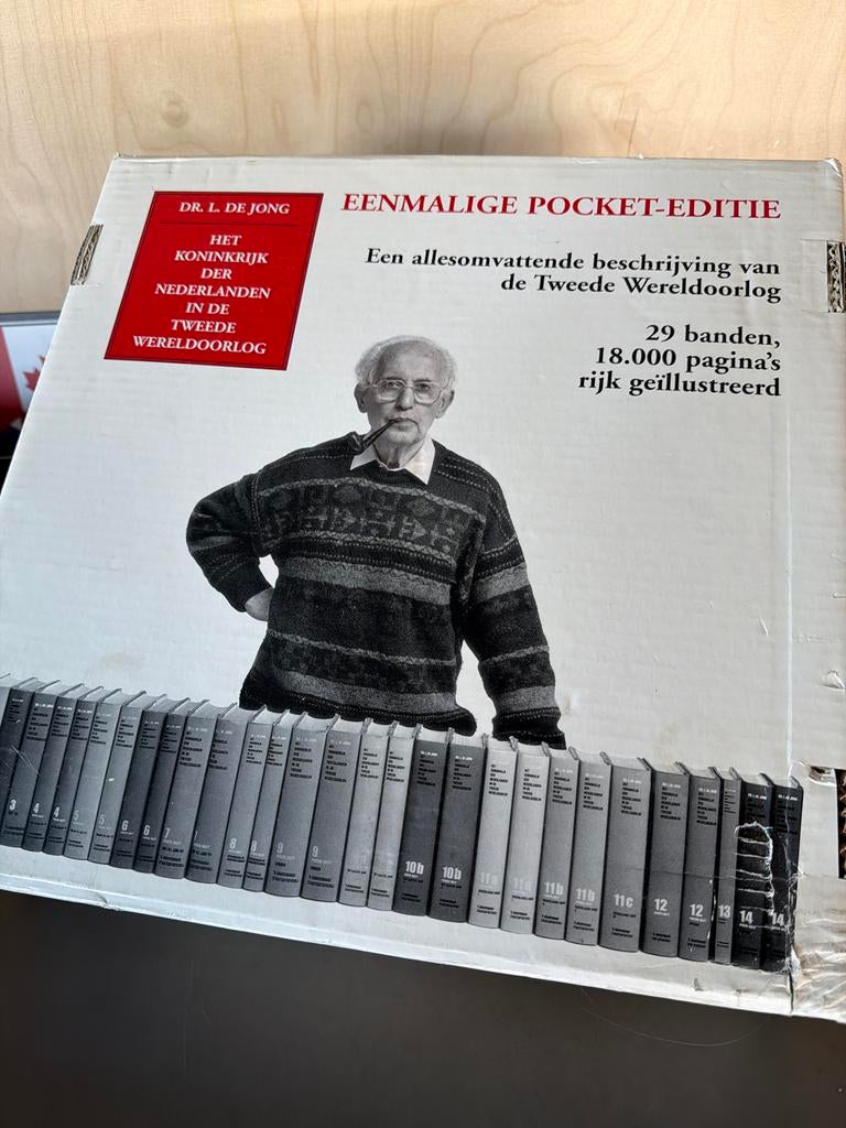 Dr. L. de Jong - Het Koninkrijk der Nederlanden in WOII, Boeken, Oorlog en Militair, Verzenden, Tweede Wereldoorlog, Zo goed als nieuw