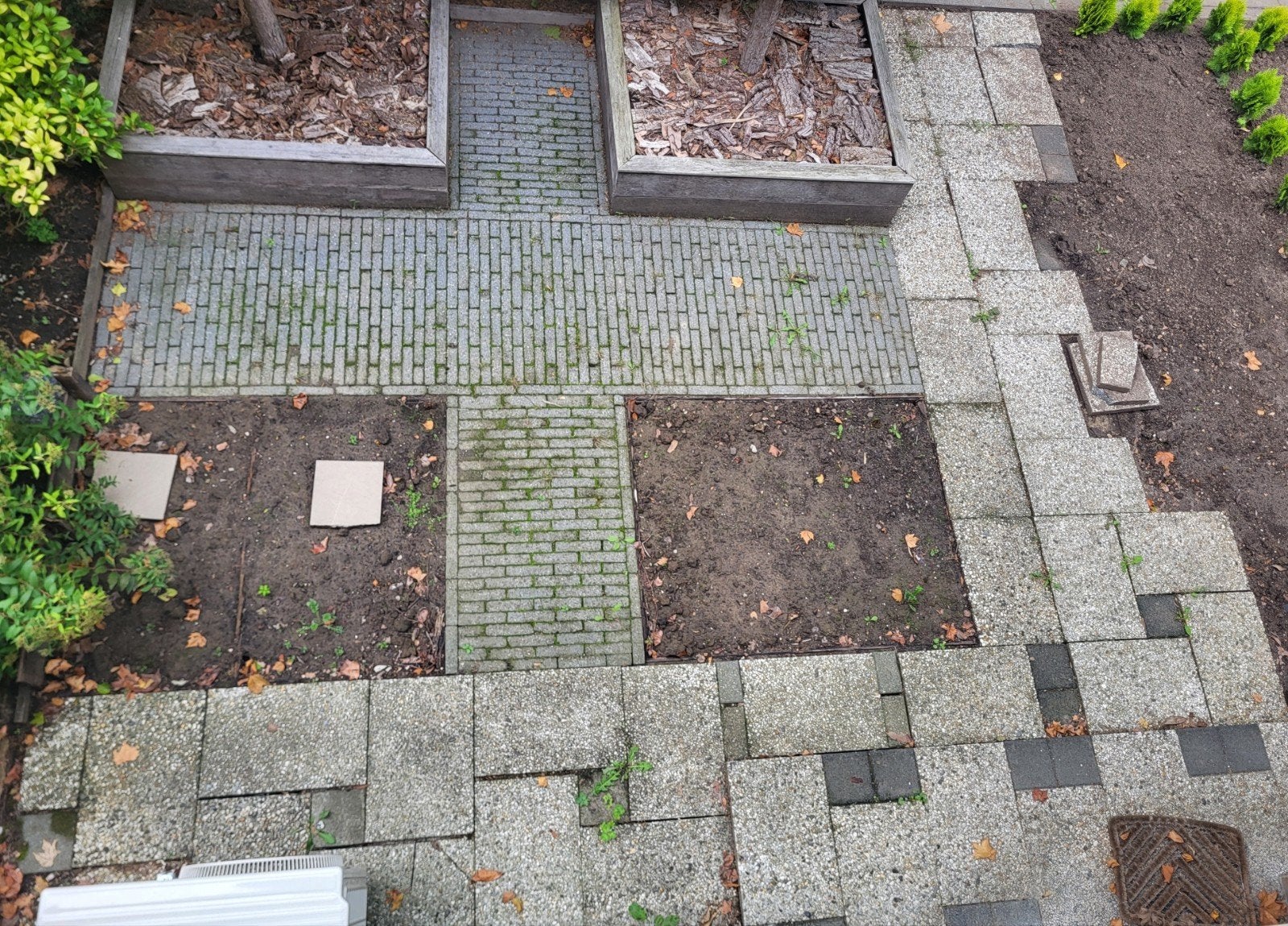gratis tegels en stenen, Ophalen, Gebruikt, Beton, Terrastegels