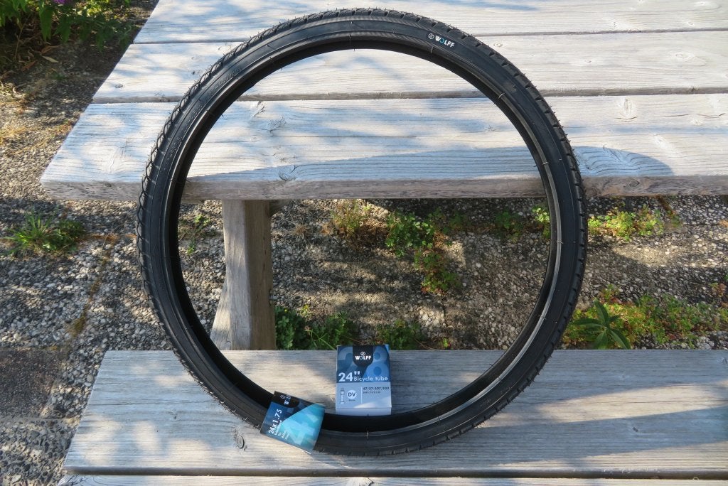 Fietsband 24 inch en 12 inch, Ophalen, Nieuw, 20 inch of meer