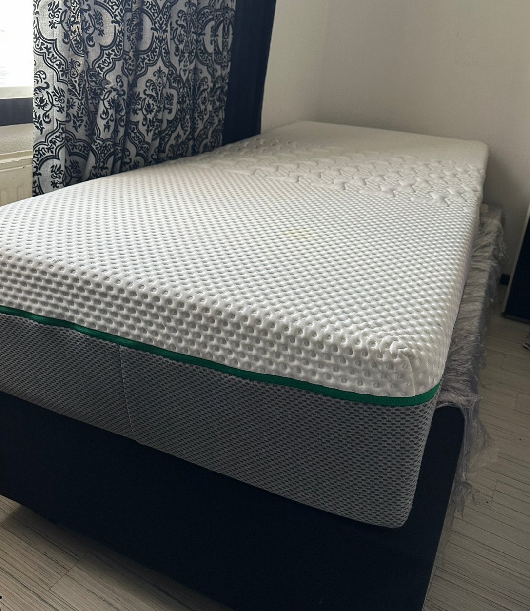 1 persoons bed incl. matras, Ophalen, Zo goed als nieuw, Eenpersoons, 90 cm