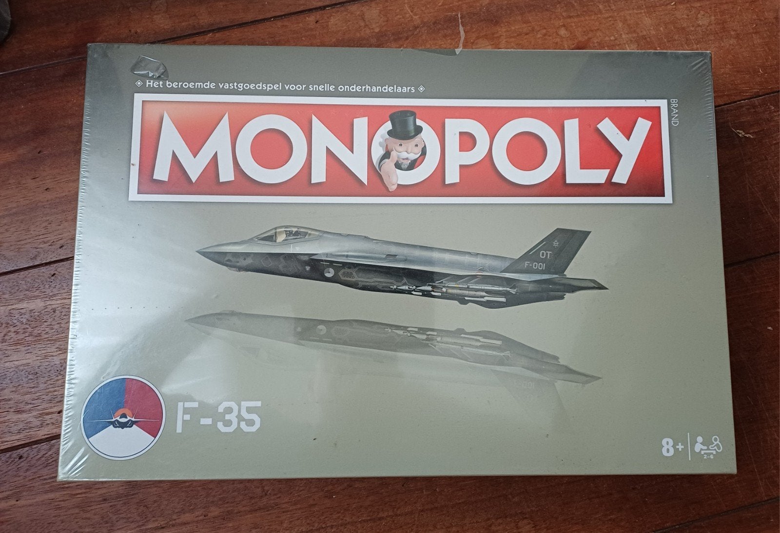 monopolie special edition F35 in verpakking Koninklijke Luch, Verzamelen, Ophalen of Verzenden, Nieuw, Overige typen