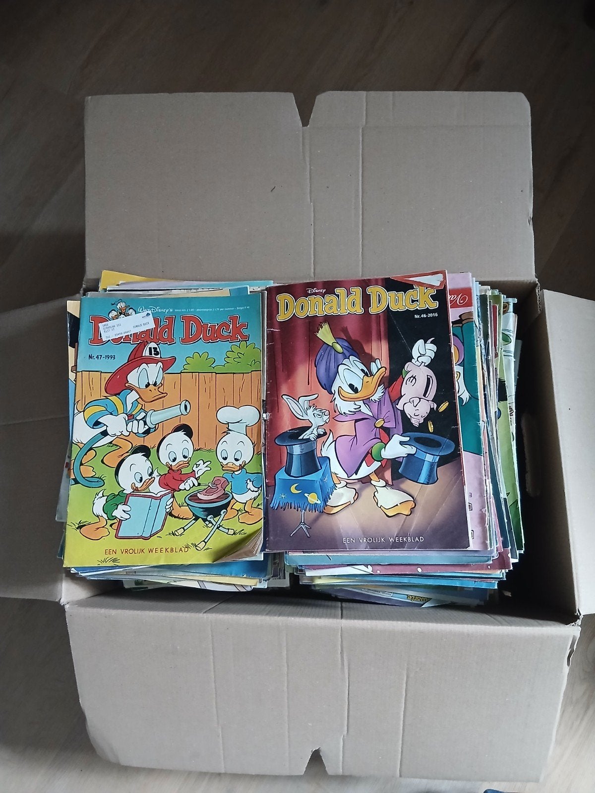 Grote collectie Donald Duck weekbladen, Meerdere stripboeken, Ophalen, Gelezen