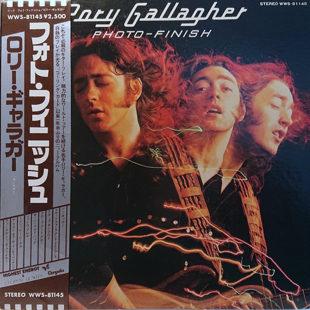 Rory Gallagher – Photo-Finish (Japan 1978), Cd's en Dvd's, LP, Blues Rock, Inclusief obi, Ophalen of Verzenden