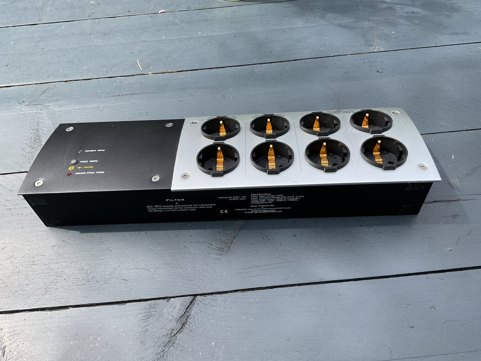 Furutech e-TP80E High-End Stroomfilter / Verdeelblok, Ophalen of Verzenden, Gebruikt