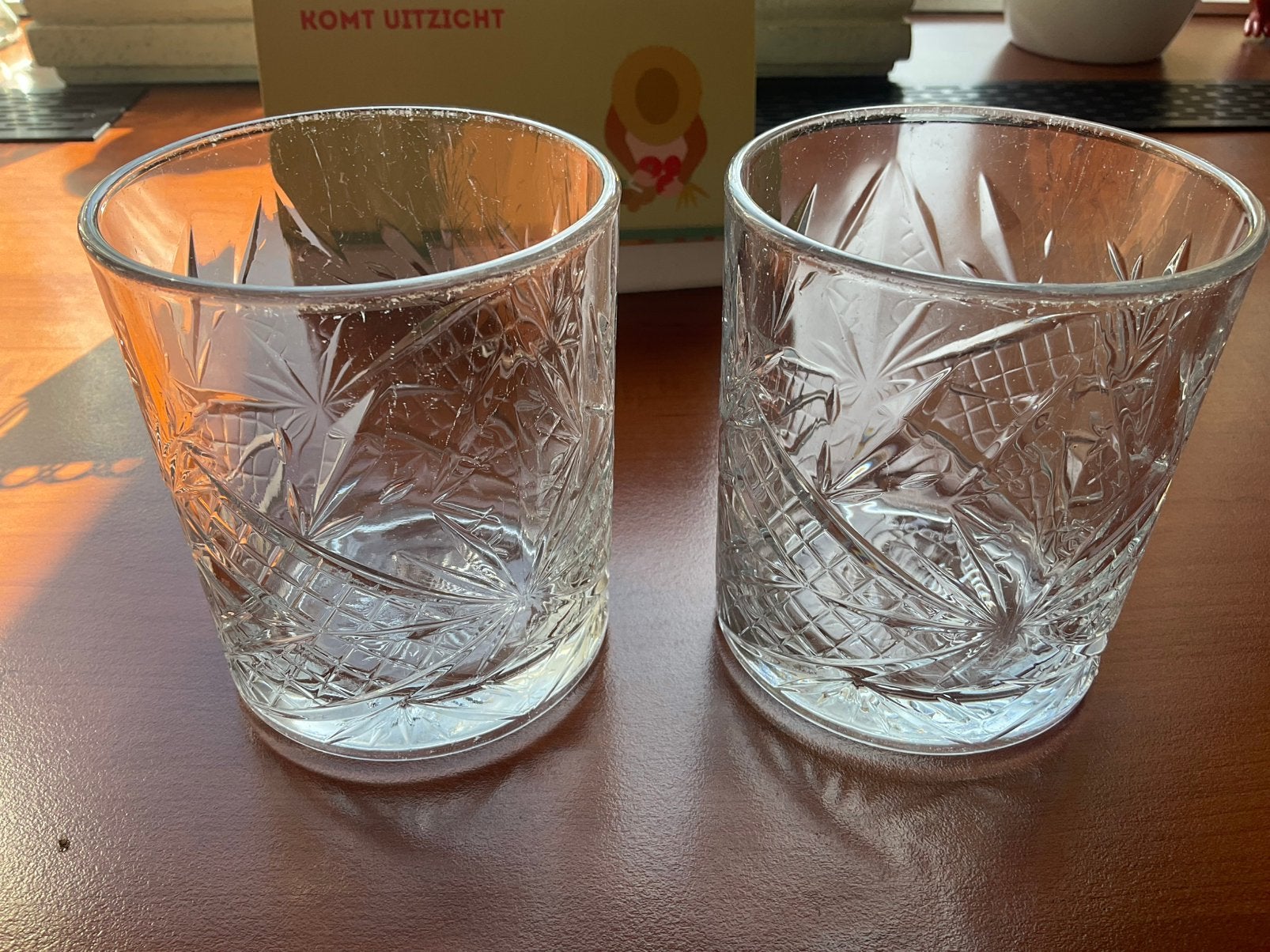 BLOMUS water-/whiskeyglazen, Ophalen of Verzenden, Gebruikt