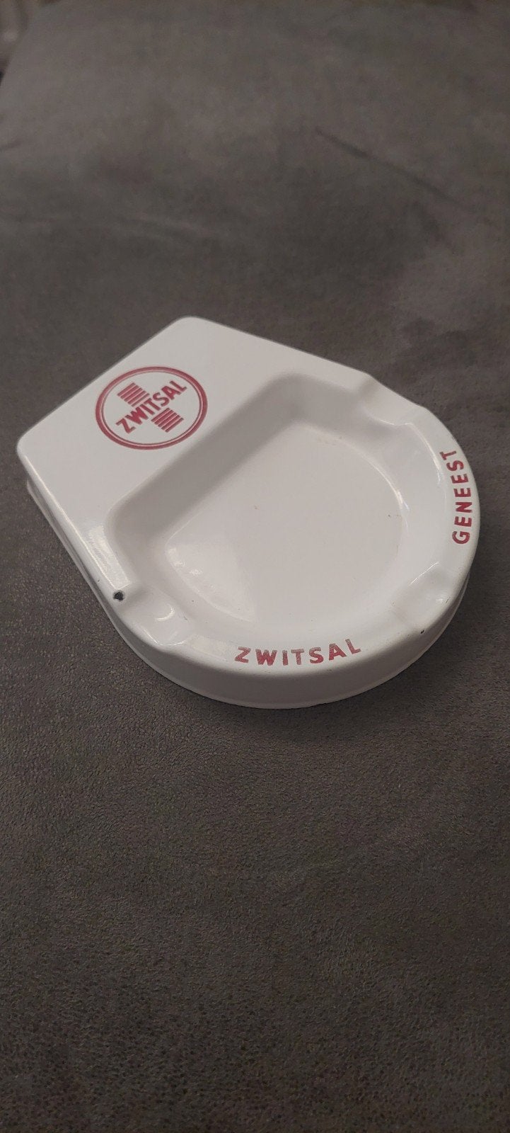 Bod gevraagd Vintage Zwitsal asbakje - Reclame item, Ophalen of Verzenden