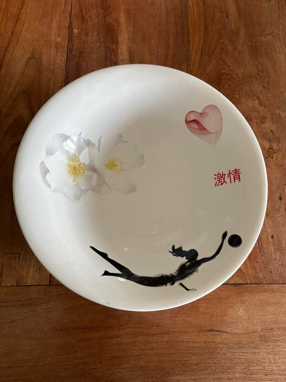 Randstad Passion schaal van Marcel Wanders, Handbeschilderd, Porselein of Keramiek, Schaal, Rond