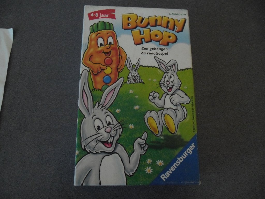 Spel: Bunny Hop, Drie of vier spelers, Ophalen of Verzenden, Gebruikt, Ravensburger