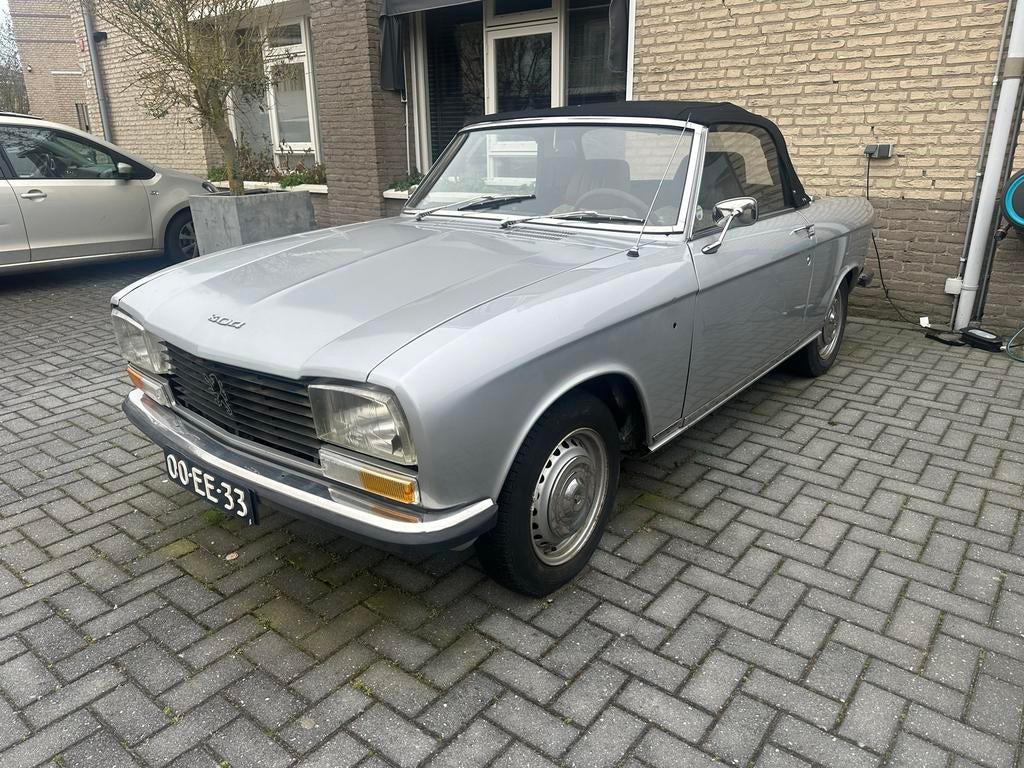 Peugeot 304 1974 Grijs, Auto's, Origineel Nederlands, 900 kg, Particulier, Zilver of Grijs