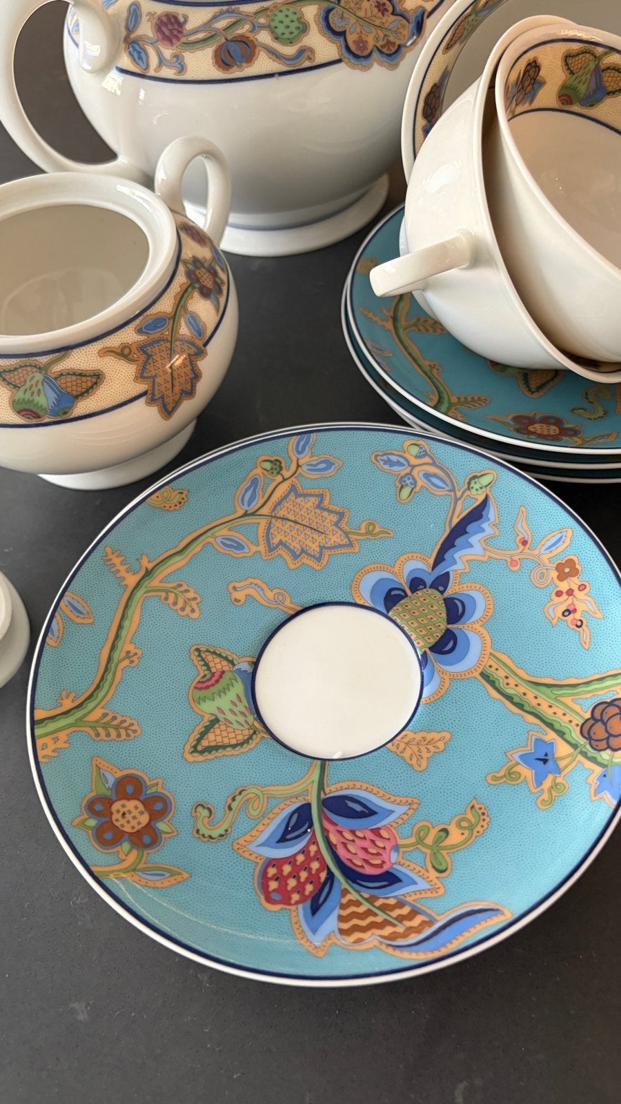 Rosenthal Classic Kensington Pearl China theeservies, Huis en Inrichting, Overige merken, Klassiek, Ophalen of Verzenden, Zo goed als nieuw