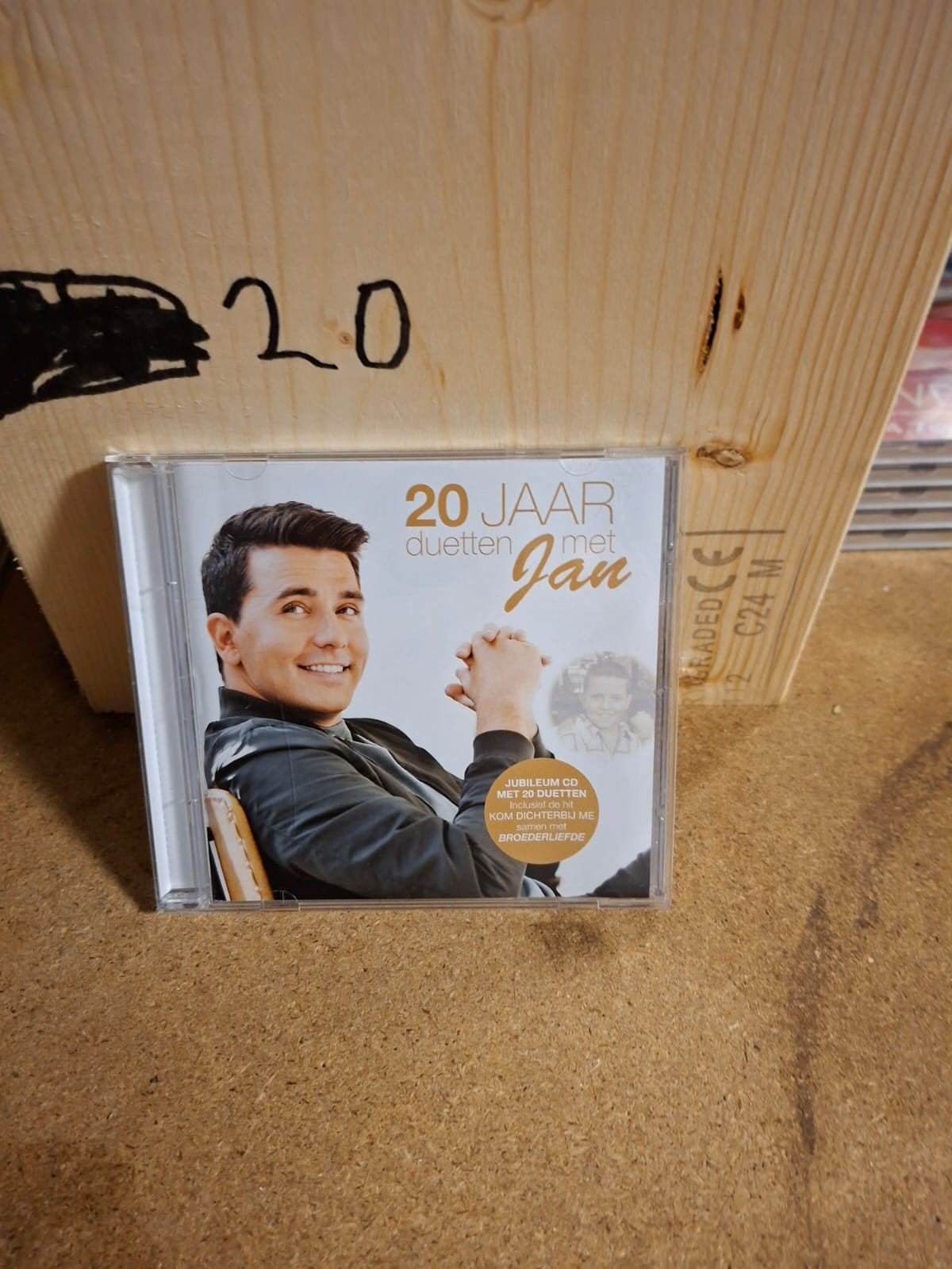 Jan Smit - 20 Jaar Duetten CD (Jubileumeditie), Zo goed als nieuw, Met bonustracks, Album, Schlager