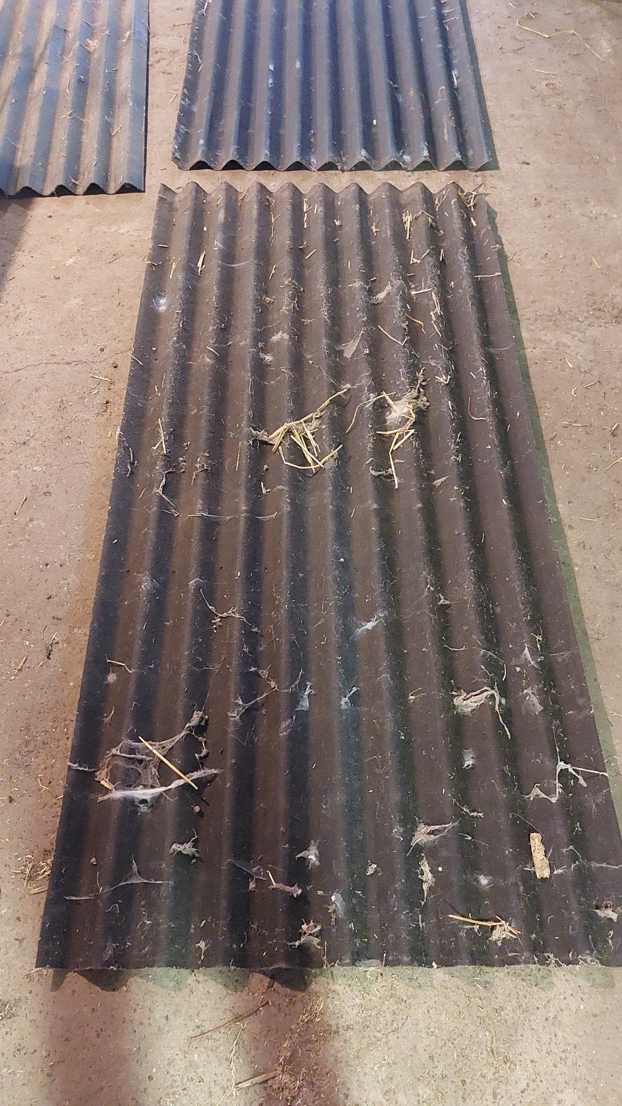 Kunststof golfplaten 2x1 meter - 2,5 stuks, Doe-het-zelf en Verbouw, Platen en Panelen, Ophalen, Gebruikt, Overige materialen