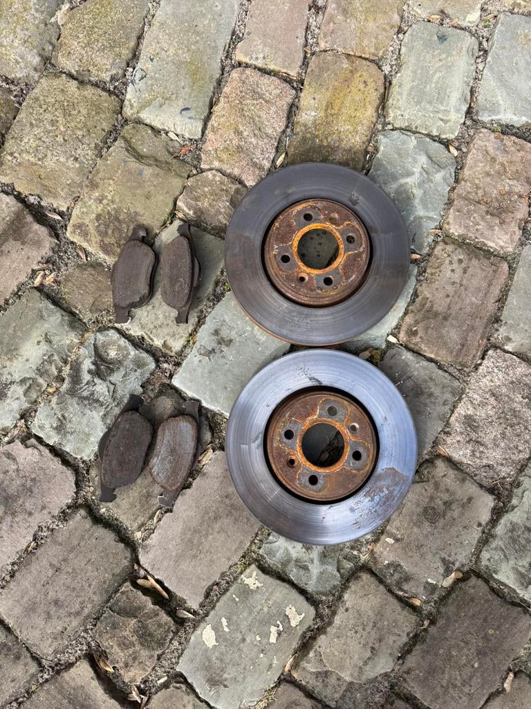Brembo high carbon 280MM & Ferodo 2500 schijven & blokken, Ophalen, Gebruikt