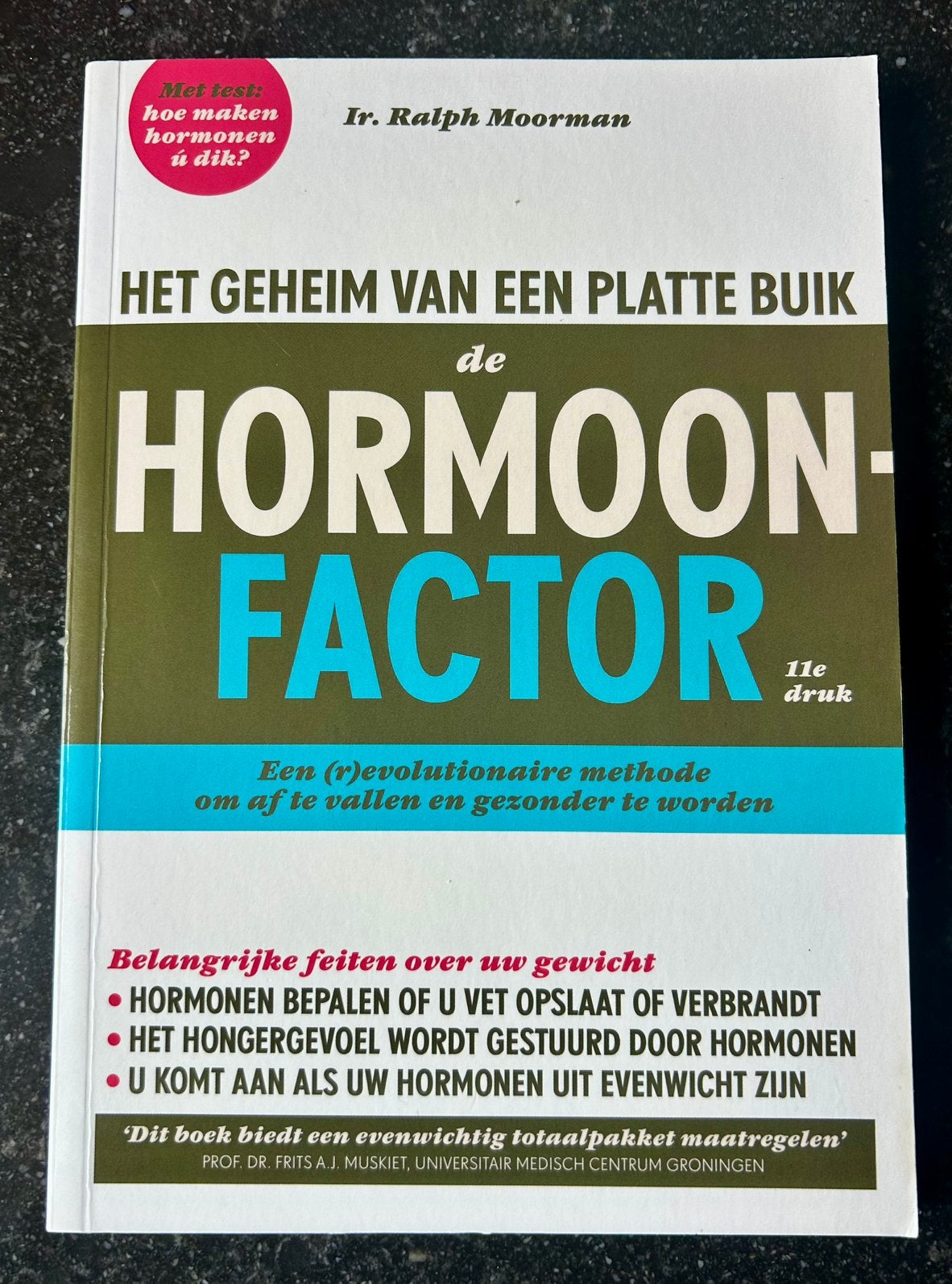 Ir. Ralph Moorman - de Hormoonfactor - 11e druk 2013, Boeken, Kruiden en Alternatief, Ir. Ralph Moorman, Ophalen of Verzenden