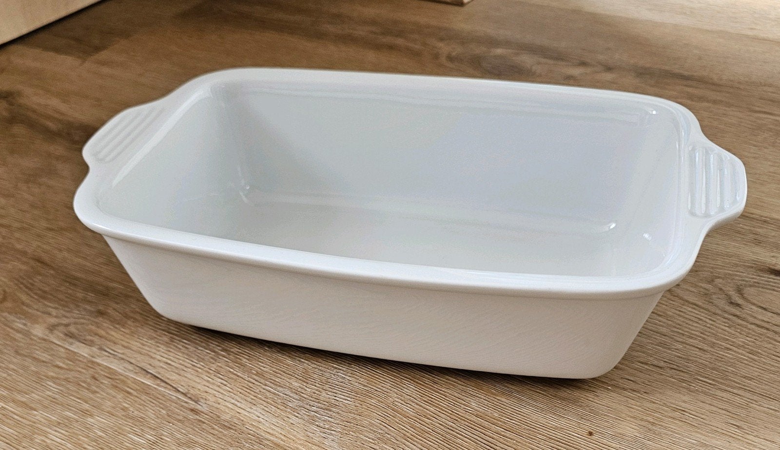 Rechthoekige Le Creuset ovenschaal, Ophalen, Zo goed als nieuw