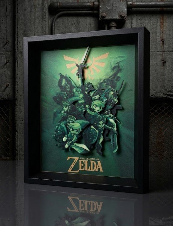 Partij 3D-wanddecoratie met The Legend of Zelda afbeelding, NHP International, Nieuw, Ophalen of Verzenden, Info@nhp-international.com