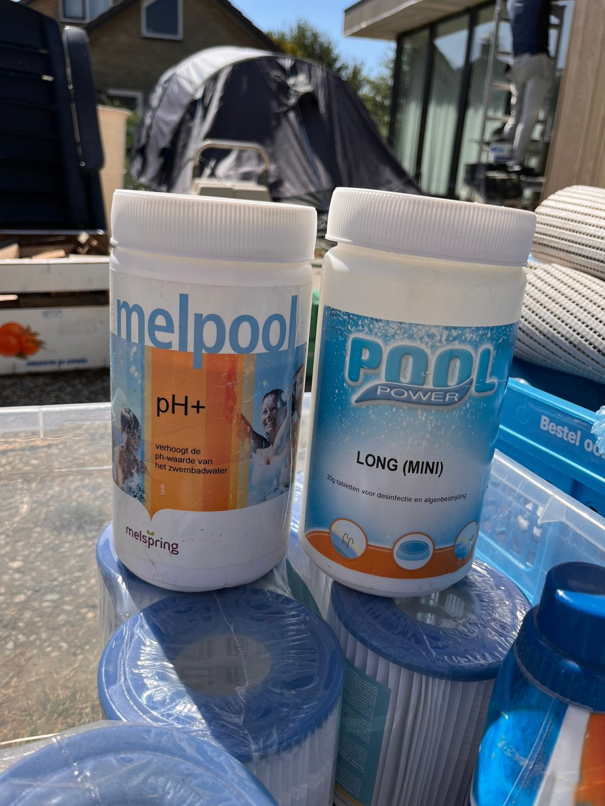 Tabletten zwembad, Ophalen of Verzenden, Zo goed als nieuw, Reinigingsmiddel