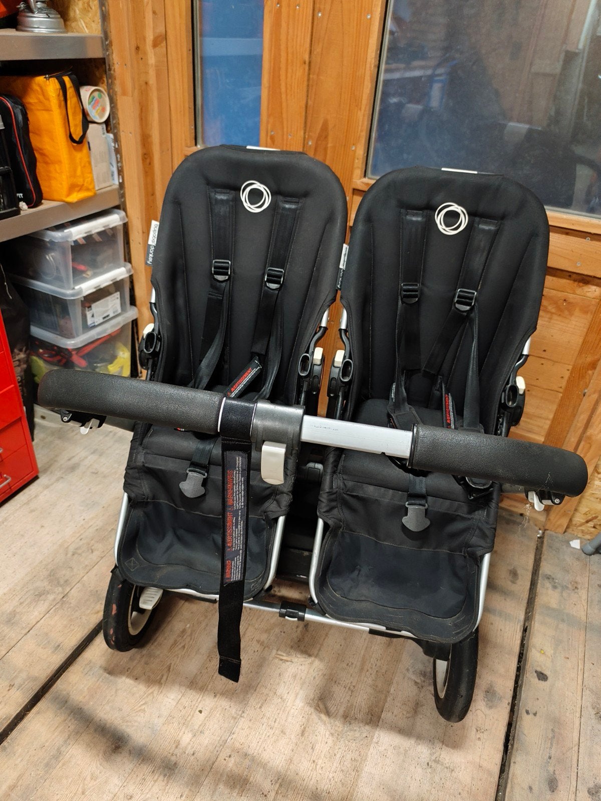 Bugaboo Donkey duo wagen baby en peuter, Ophalen, Gebruikt, Kinderwagen of Buggy