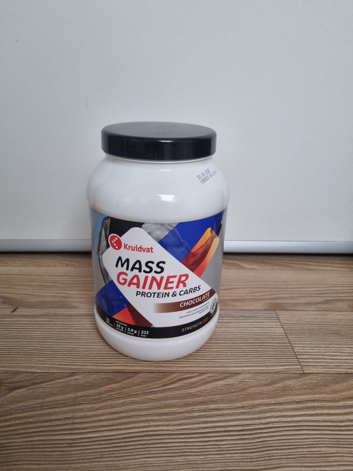 Kruidvat mass gainer chocolade eiwitpoeder, Sport en Fitness, Ophalen of Verzenden, Nieuw, Poeder of Drank