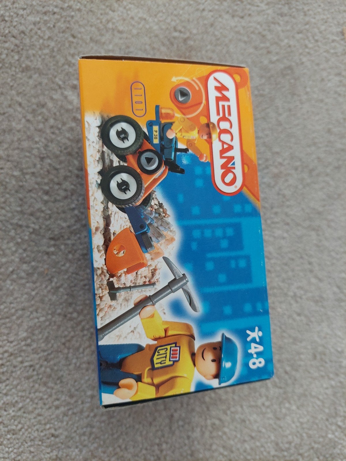 Meccano City 1101 Bouwset - Graafmachine met figuur, Ophalen of Verzenden, Nieuw, Overige merken