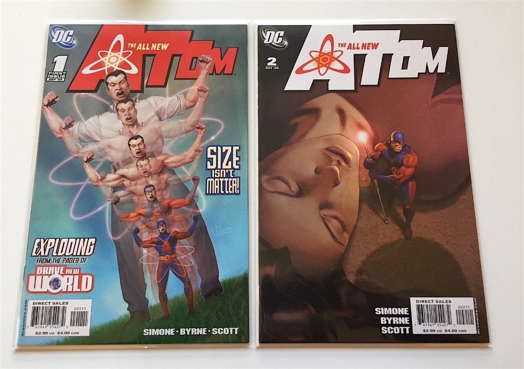 The All New Atom #1-2 (DC Comics 2006) Justice League, Boeken, Strips | Comics, Nieuw, Meerdere comics, Amerika, Ophalen
