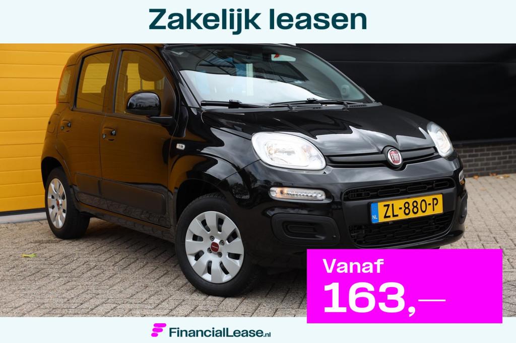 Fiat Panda 0.9 TwinAir Popstar / NAP / Airco / Elek Pakket /, Voorwielaandrijving, Gebruikt, Panda, Zwart