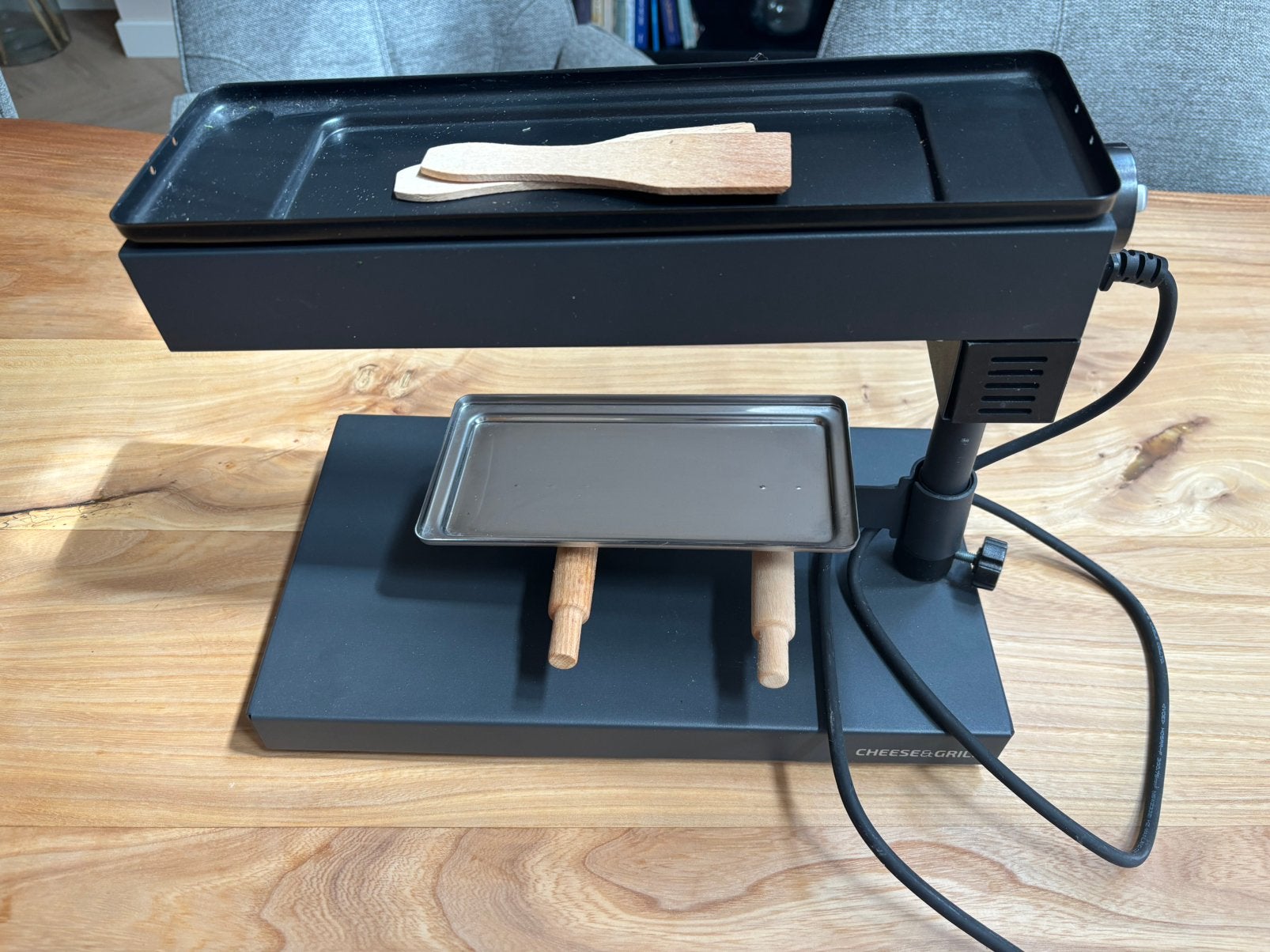 Cecotec raclette cheese&grill, Ophalen of Verzenden, Zo goed als nieuw
