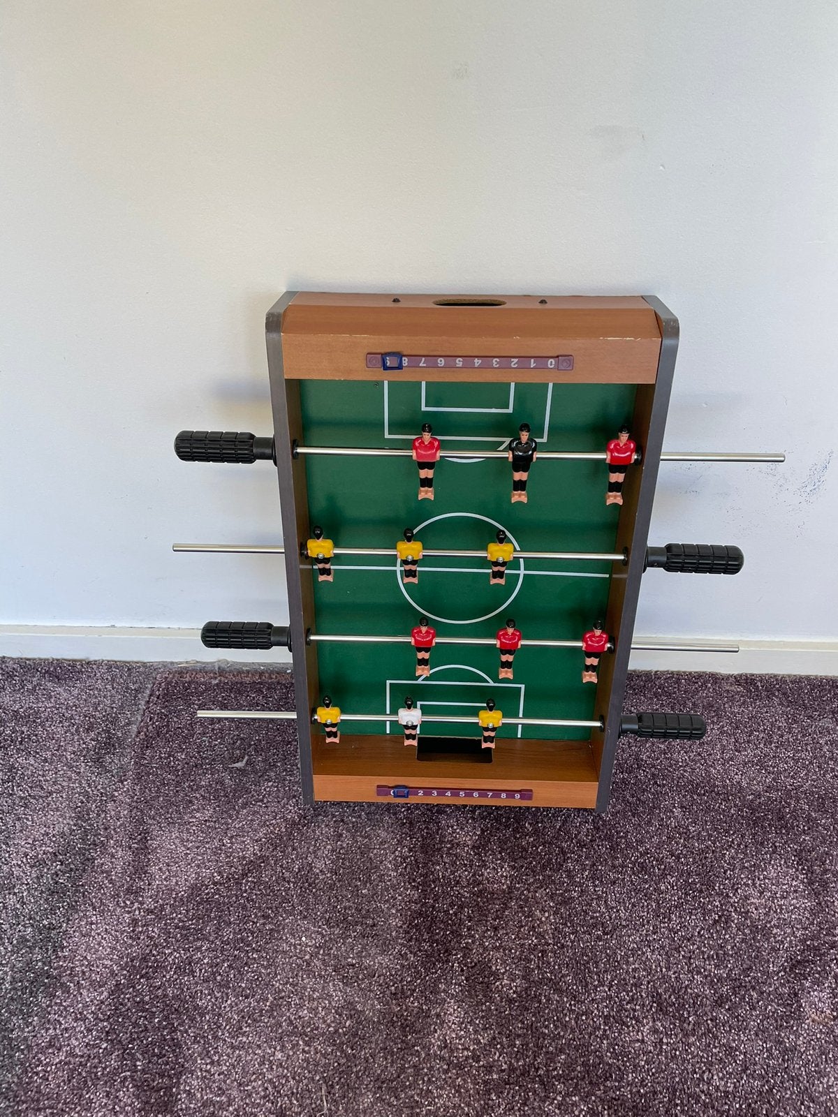 Houten tafel voetbal spel, Ophalen of Verzenden, Zo goed als nieuw