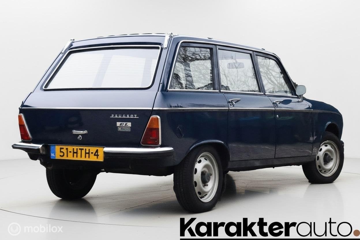 Peugeot 304 1.3 GL Break | mooie oldtimer in originele staat, Auto's, Blauw, Handgeschakeld, Radio, Blauw