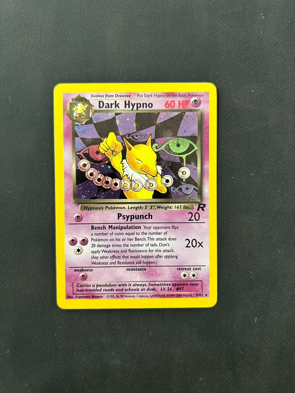 Dark Hypno holo, Ophalen of Verzenden, Nieuw, Losse kaart, Foil