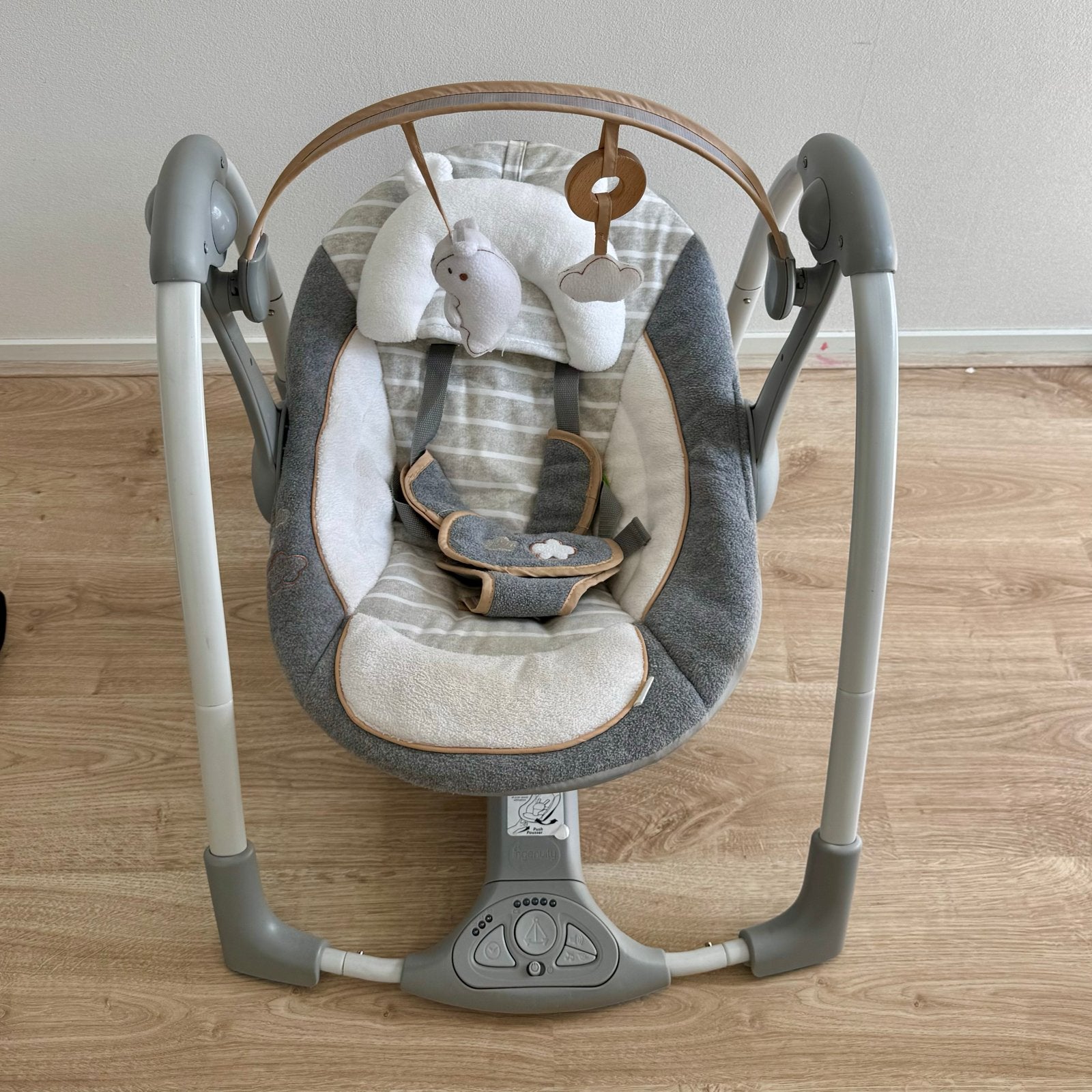 Ingenuity Baby Schommelstoel - Pasgeboren tot 1 jaar, Ophalen, Gebruikt, Overige typen, Met geluid
