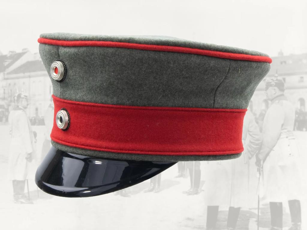 Pet,Kepie,Officier,Landmacht,Pruisen,M1910, Verzenden, Landmacht, Duitsland, Helm of Baret