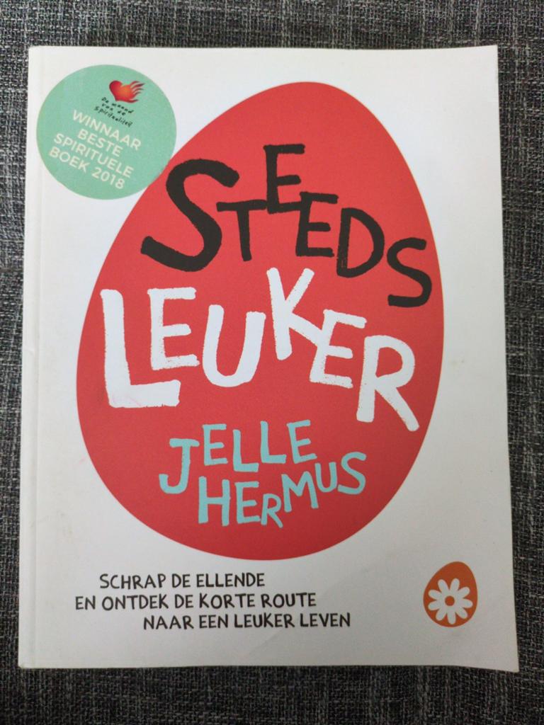 Steeds Leuker - Jelle Hermus (Winnaar Beste Spirituele Boek), Spiritualiteit algemeen, Ophalen of Verzenden, Zo goed als nieuw